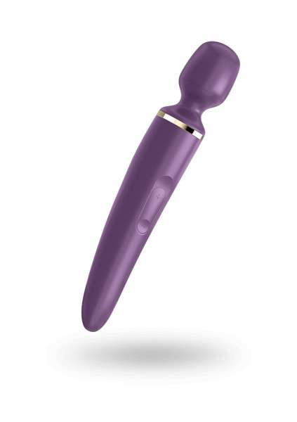 Wand-er Woman Wand Vibrator - Purple/Gold - Pussy Massage