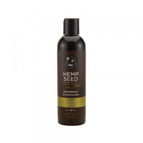 Earthly Body Hemp Seed Hair Care Shampoo 8oz - Nag Champa