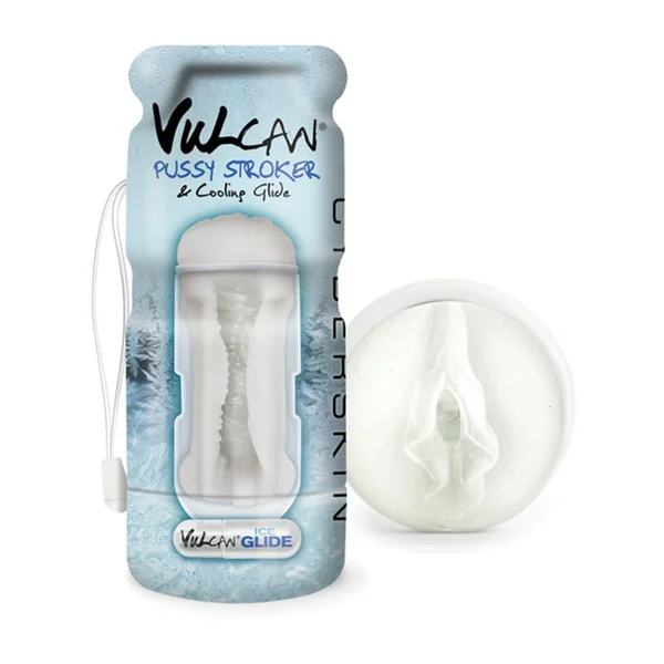 Cyberskin Vulcan Pussy Stroker W/cooling Glide Frost — image 18 of 21