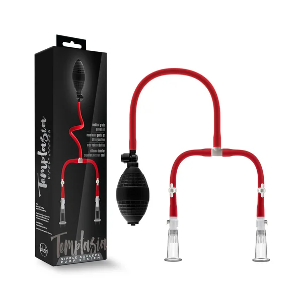 Temptasia - Nipple Squeeze Pump System - Black — image 25 of 25