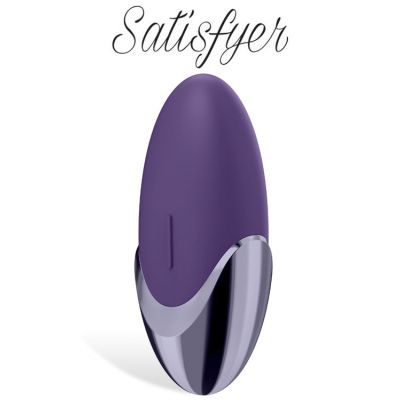 Satisfyer Purple Pleasure 3 7 Lay On Clitoral Vibrator