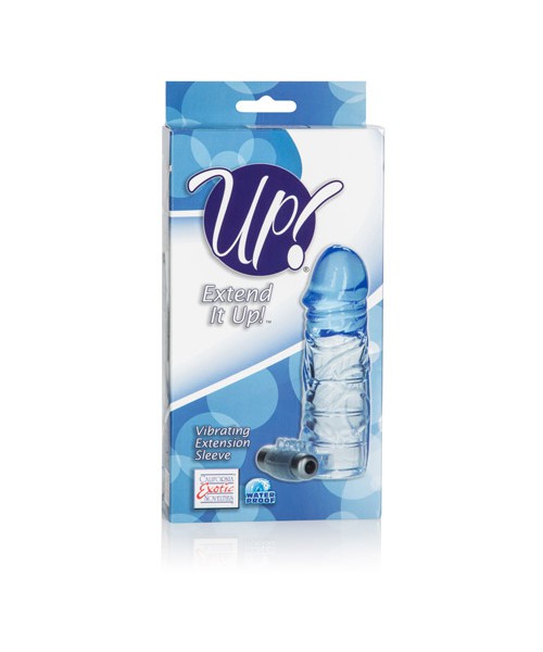 Extend it up! vibrating extension sleeve