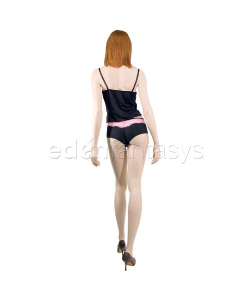 Microfibre camisole and shorts