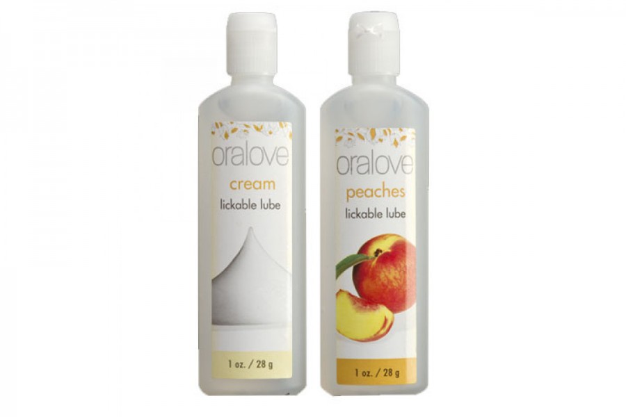 Oral Delight Lubricant 2 pack Peaches and Cream