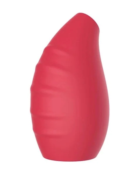 Share Satisfaction Suction Vibrator - Red - 3.2 Inch