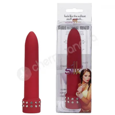 Diamond Silk Red 5 Vibrator