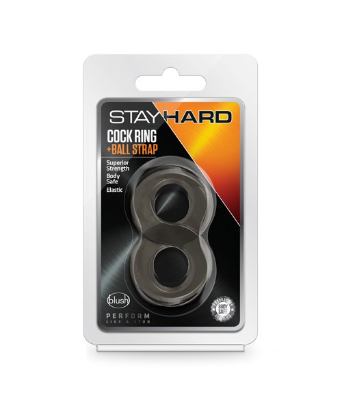 Stay Hard Cock Ring and Ball Strap