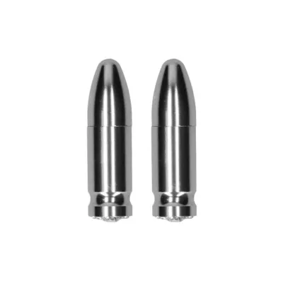 Magnetic Nipple Clamps Diamond Bullet Grey