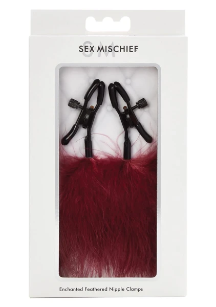 Enchanted Feather Nipple Clamps