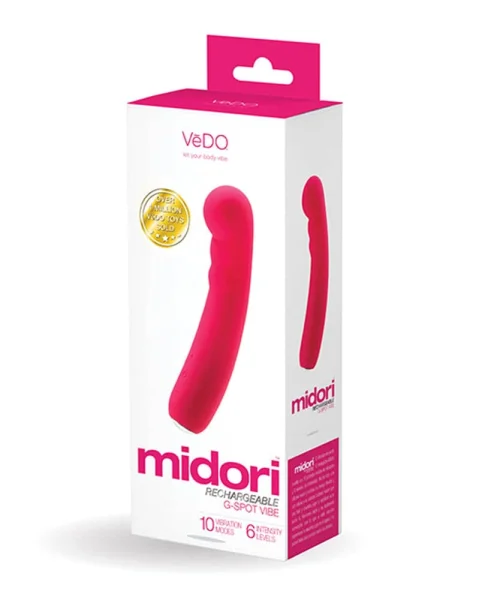 Midori Rechargeable G-Spot Vibe - Foxy Pink — image 7 of 8