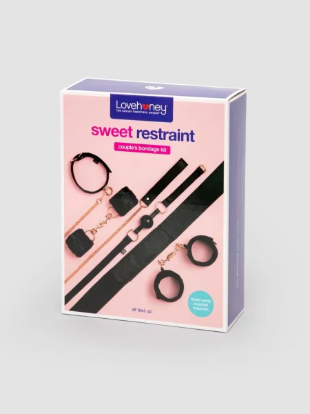 Lovehoney Sweet Restraint Recycled Couple's Bondage Kit (5 Piece)