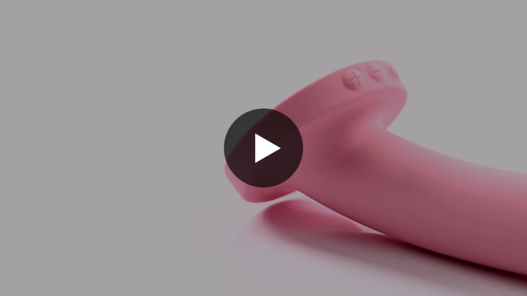 Sportsheets Daze 7” Vibrating Silicone Dildo Pink