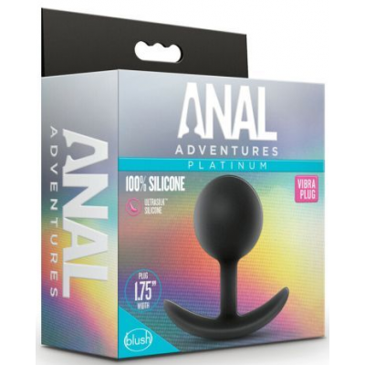 Silicone Vibra Butt Plug