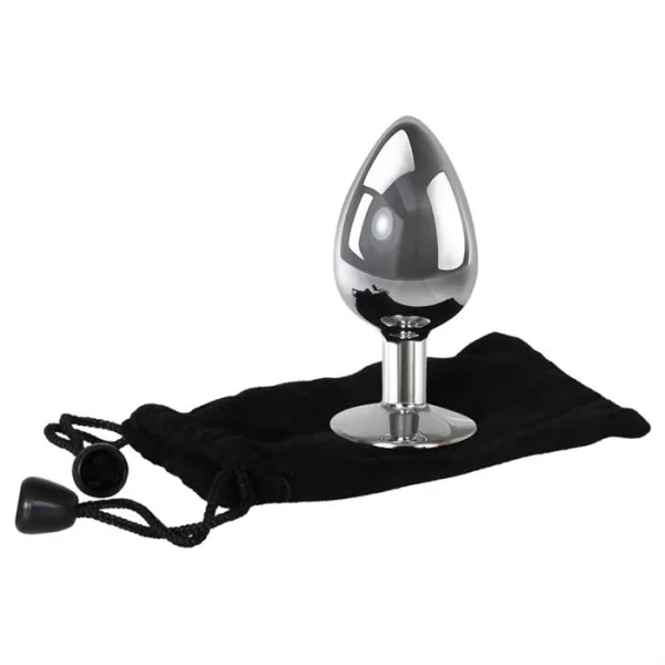 Adam & Eve Pink Gem Anal Plug - Large