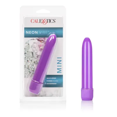 Mini Neon Multi Speed Vibe 4 5 Inches Purple