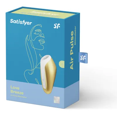 Satisfyer Love Breeze Clitoral Stimulator Yellow