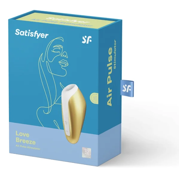 Satisfyer Love Breeze Clitoral Stimulator Yellow