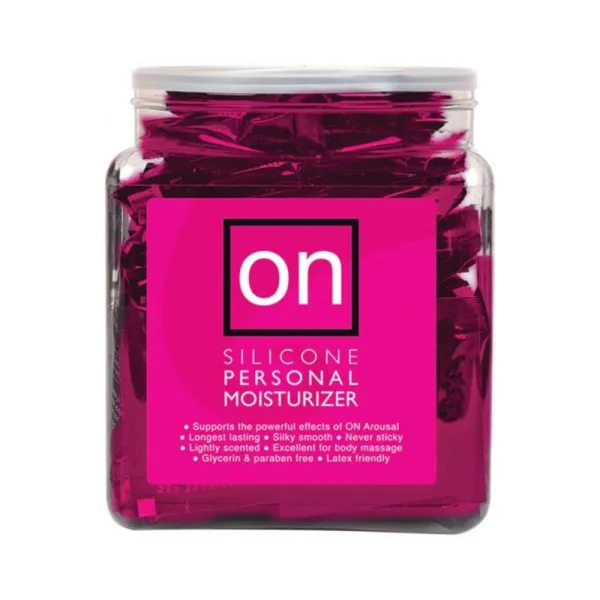 On Silicone Personal Moisturizer 100 Each Per Bowl