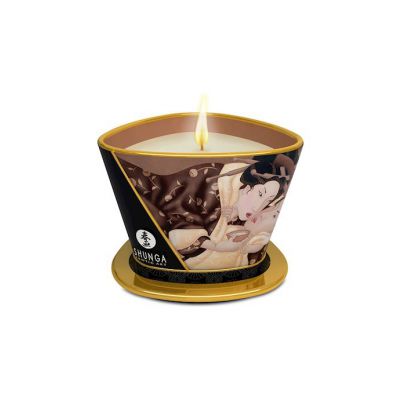 Shunga Massage Candle Chocolate 170 Ml White