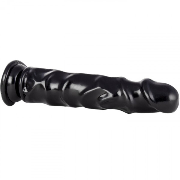 Bondara Nobbly Jobbly Black Suction Cup Dildo - 8.8 Inch — image 4 of 5