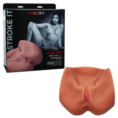 Stroke It Life size Pussy Brown