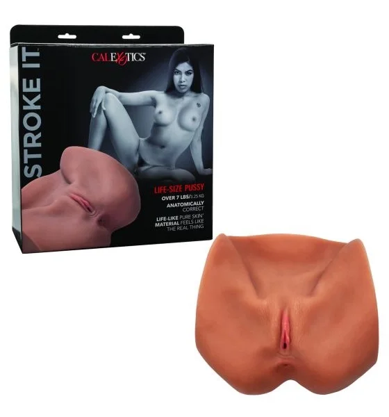 Stroke It Life-size Pussy - Brown