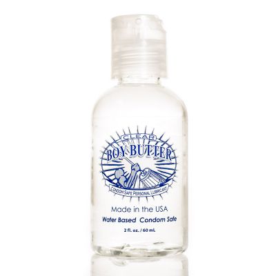 Boy Butter H2O Clear Bottle 2oz