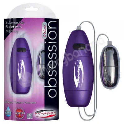 Velvet Obsession Purple Vibrating Bullet