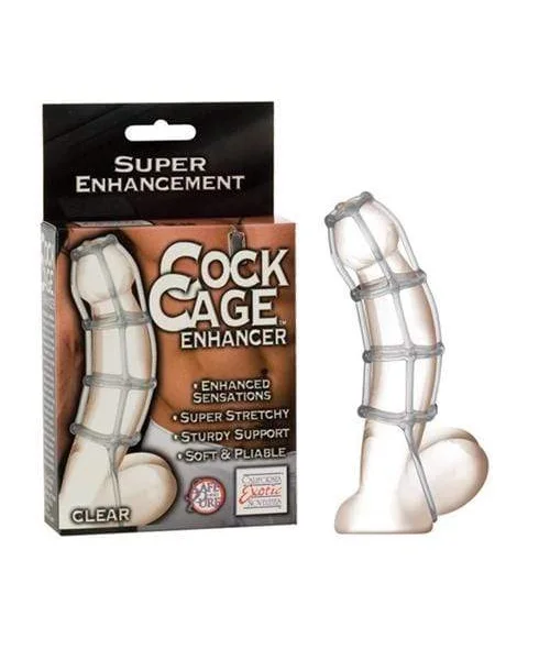 Cock Cage Enhancer - Clear