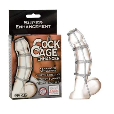 Cock Cage Enhancer Clear