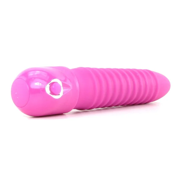 Waterproof Power Stud Ribbed Vibe - Pink
