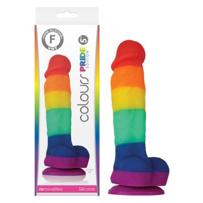 5 Rainbow Cock Balls