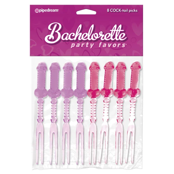 Pipe Dreams Bachelorette Party Favors Party Cocktail Picks - 8pc.