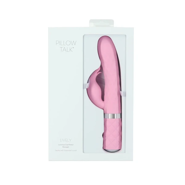 Pillow Talk Lively Dual Stimulator Pink — image 20 of 21