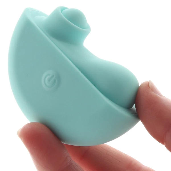 Ovation Acclaim Rechargeable Silicone Waterproof Thumping Clitoral Vibrator By CalExotics - Blue