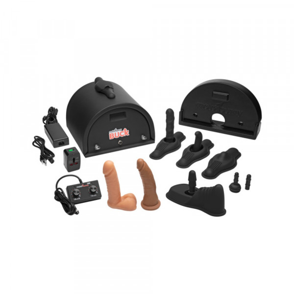 Vac-u-lock Sex Machine Powered By Motorbunny With Silicone Attachments And Vac-u-lock Compatible Dil