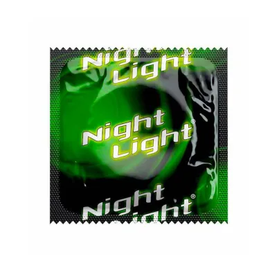 Night Light Glow In The Dark Condom Single Unit