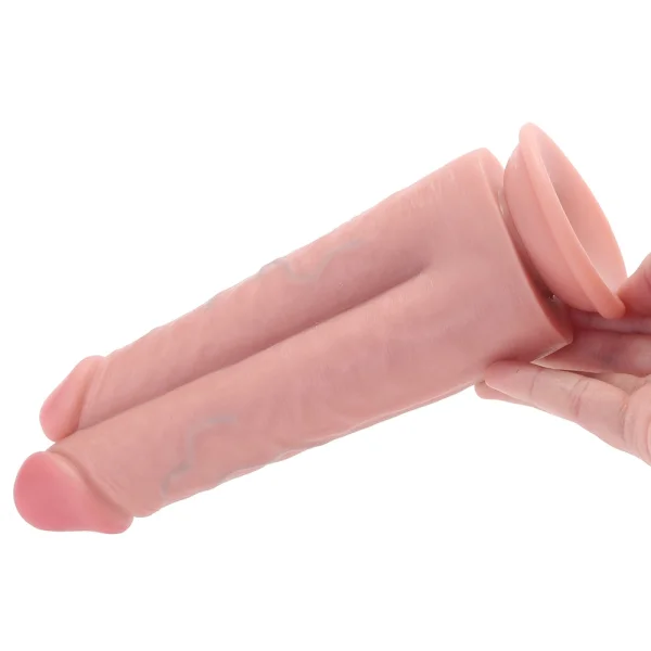 RealRock Two in One 7 and 8 Inch Double Dildo — image 4 of 6