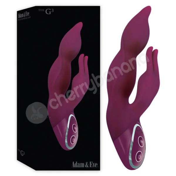 Adam & Eve Purple The G3 Rabbit Vibrator