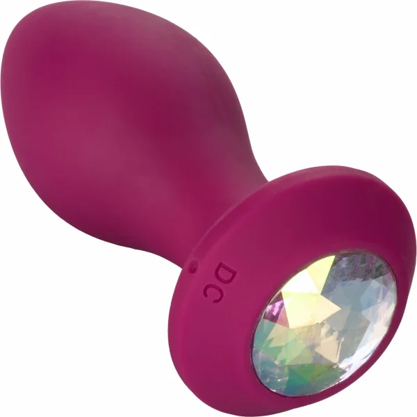 Power Gem Butt Plug Vibrating Crystal Probe