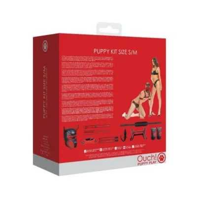 Ouch Neoprene Puppy Kit S m Red