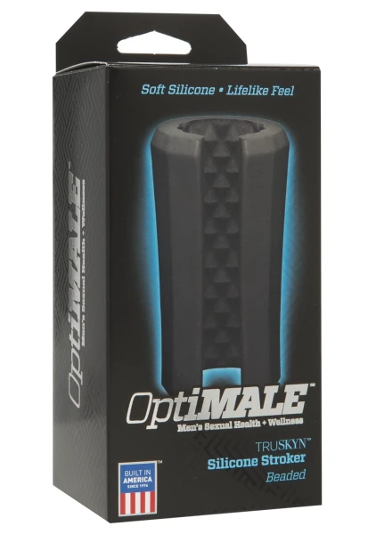 OptiMALE TRUSKYN Silicone Stroker Beaded