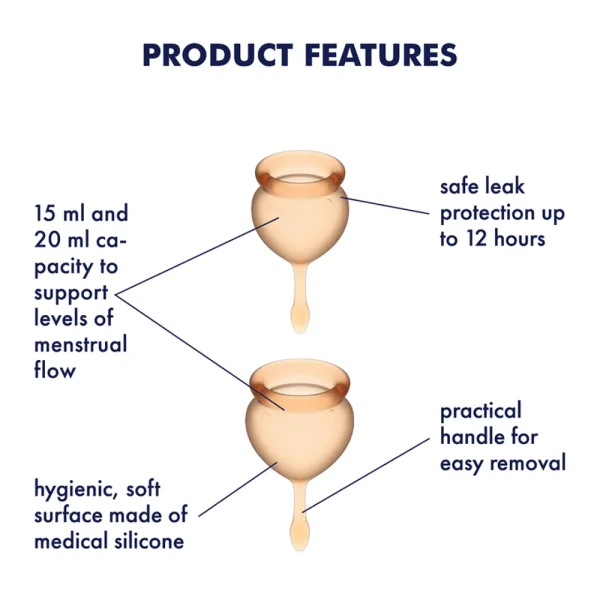 Satisfyer Feel Good Menstrual Cups