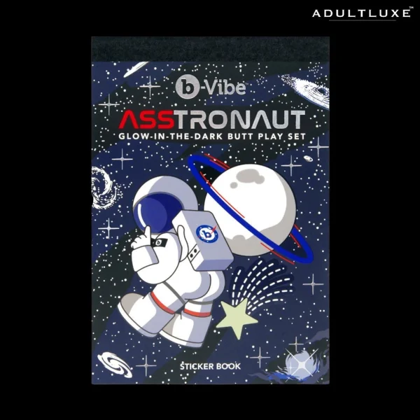 B-Vibe Asstronaut Glow In the Dark Butt Play Set