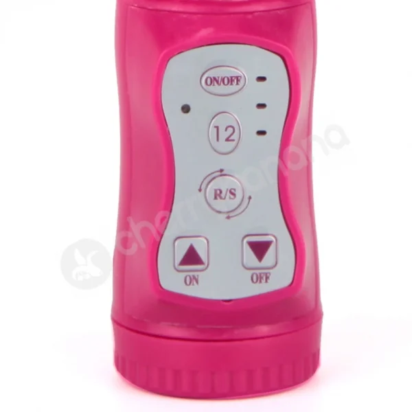 Cherry Banana Love Bunny 15 Function Pink Rabbit Vibrator