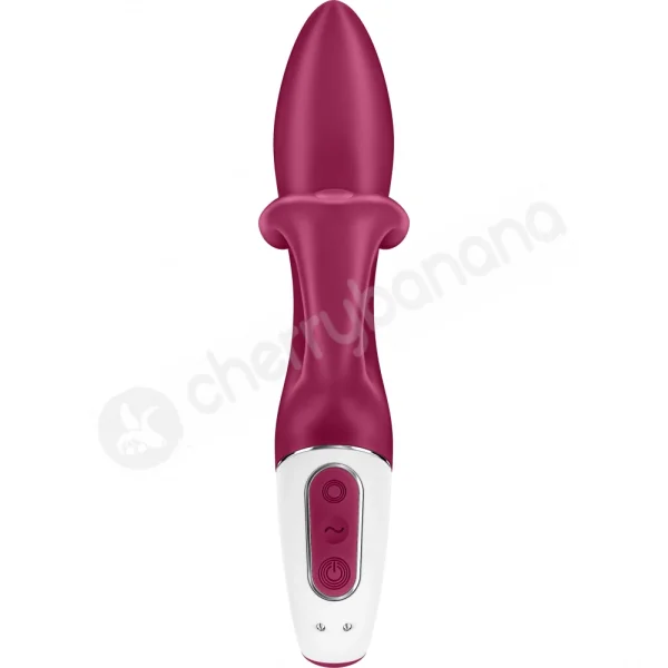 Satisfyer Embrace Me Flexible Dual Stimulation Red Rabbit Vibrator