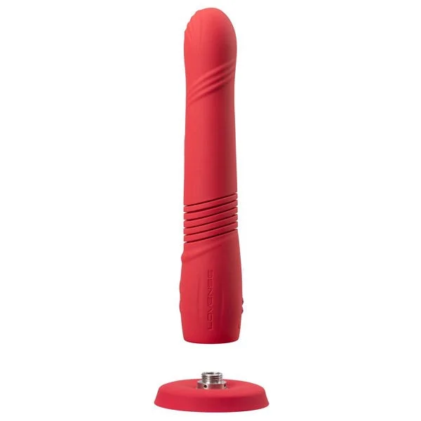 Lovense Gravity App Enabled Silicone Waterproof Rechargeable Thrusting & Vibrating Dildo