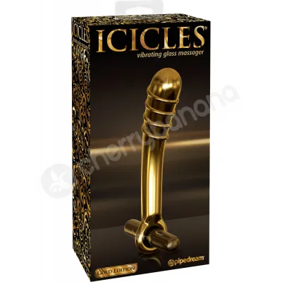 Icicles Gold Edition 5 Vibrating Dildo