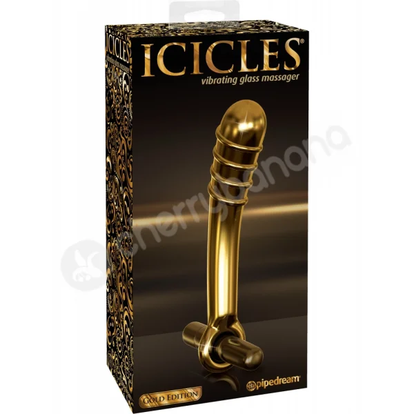 Icicles Gold Edition #5 Vibrating Dildo