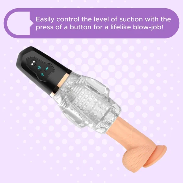 Turbo Blow - Sucking & Vibrating Masturbator